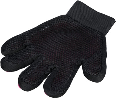 Trixie Pflegehandschuh Mesh Material / Tpr Rosa / Schwarz
