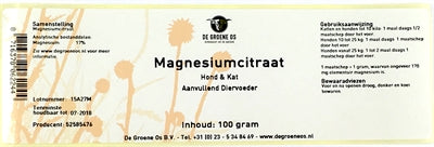 De Groene Os Hund/Katze