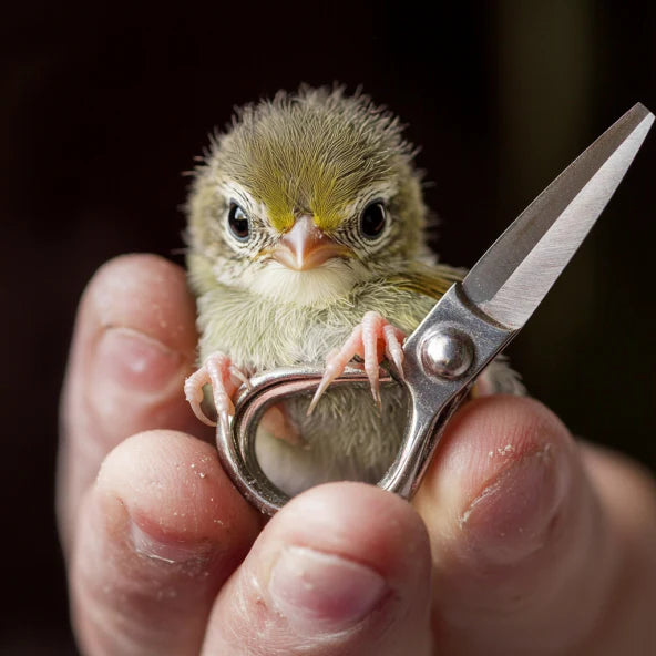 Krallenpflege für Vögel