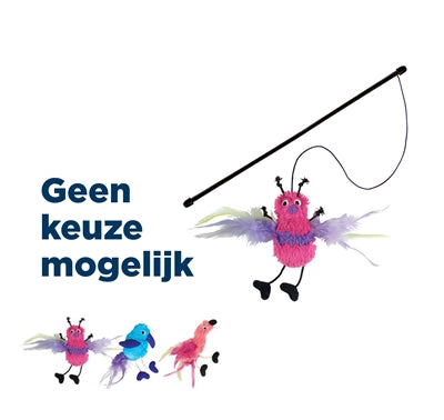 Kong Katzen Teaser Feder Assorti