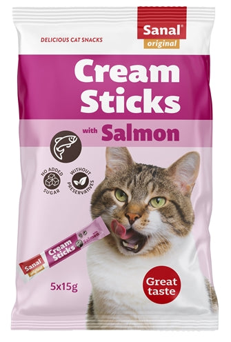 Sanal Sticks Katze Lachs