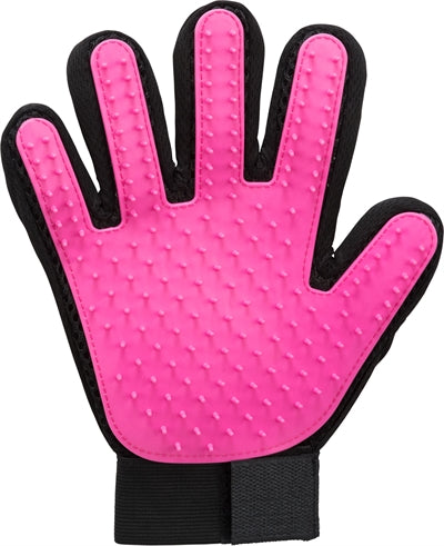 Trixie Pflegehandschuh Mesh Material / Tpr Rosa / Schwarz
