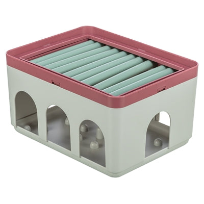 Trixie Katze Aktivität Stab Box Weiss / Bordeaux