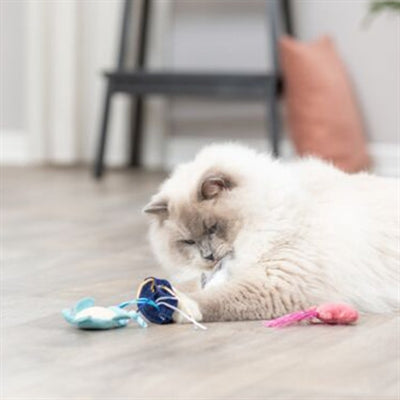 Trixie Meerestiere Plüsch Mit Katzenminze Sortiert