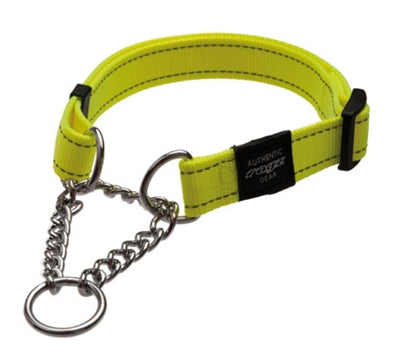 Rogz For Dogs Keilriemen Halb-Schlupfkragen Gelb